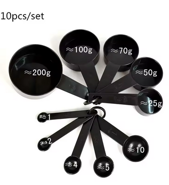 10pcs Measuring Spoons & Cups Set | Vibeclean