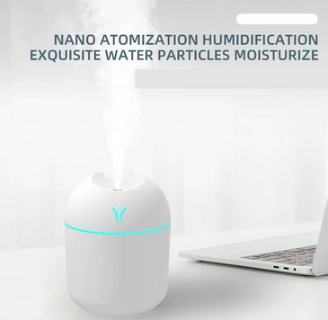 250ml USB Mini Air Humidifier & Aroma Diffuser | Vibeclean